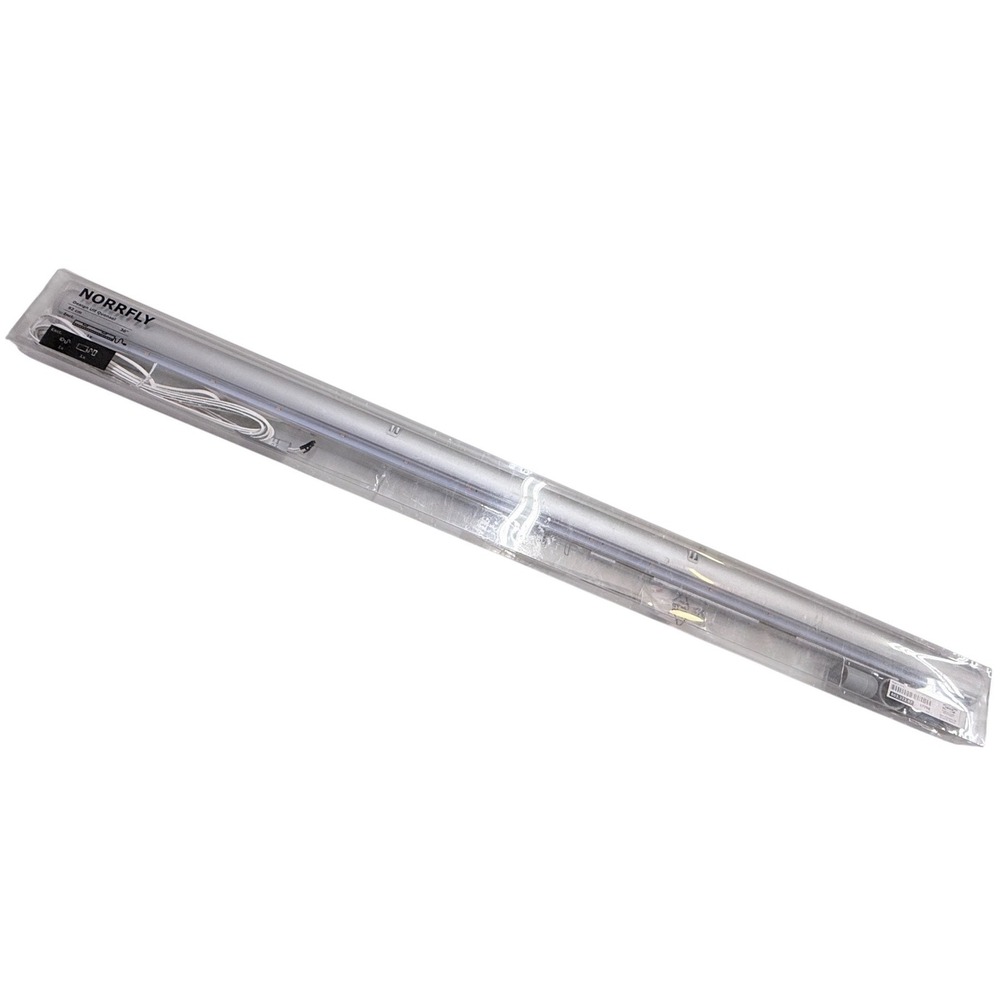 IKEA Norrfly LED Cabinet Light Strip 36 Inch Silver 803.323.07 New